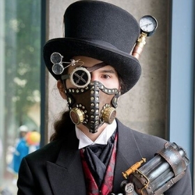 Masques Steampunk pour costumes Carnaval