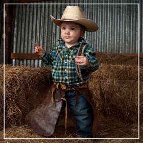 Achetez en ligne les costumes Cowboy pour bébés les plus originaux