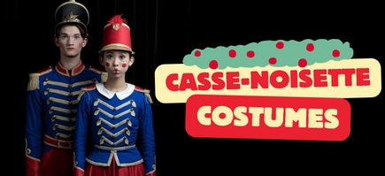 Découvrez la magie de Noël avec notre collection exclusive de costumes originaux de Casse-Noisette